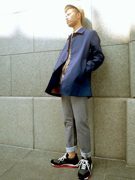 SHOW・高松さん（メンズ・175cm）の秋コーディネート
