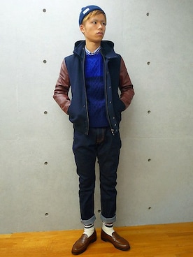 SHOW・高松さん(メンズ・175cm)の秋コーディネート