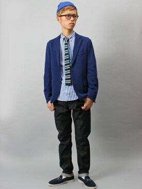 SHOW・高松さん（メンズ・175cm）の春コーディネート