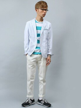 SHOW・高松さん（メンズ・175cm）の春コーディネート