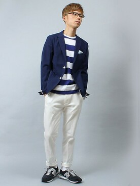 SHOW・高松さん（メンズ・175cm）の春コーディネート