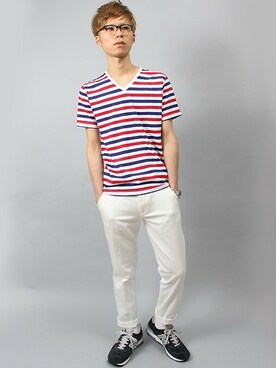 SHOW・高松さん（メンズ・175cm）の春コーディネート