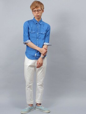 SHOW・高松さん（メンズ・175cm）の春コーディネート