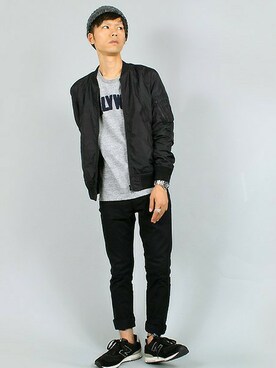 SHOW・高松さん(メンズ・175cm)の秋コーディネート