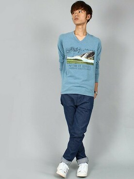 SHOW・高松さん（メンズ・175cm）の秋コーディネート