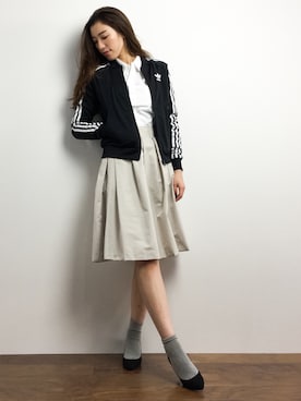 川平沙紀さん（レディース・168cm）の冬コーディネート