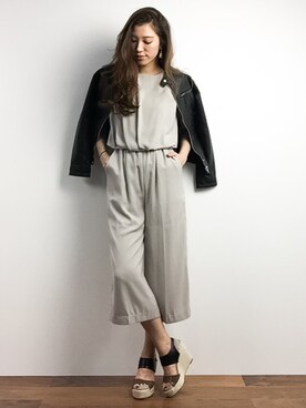 川平沙紀さん(レディース・168cm)の冬コーディネート