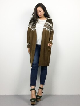 川平沙紀さん(レディース・168cm)の春コーディネート