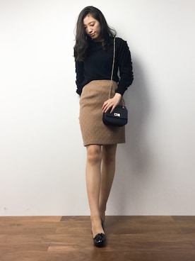 川平沙紀さん(レディース・168cm)の春コーディネート