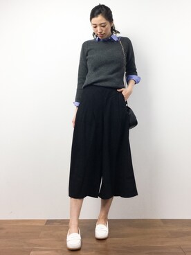 川平沙紀さん（レディース・168cm）の春コーディネート