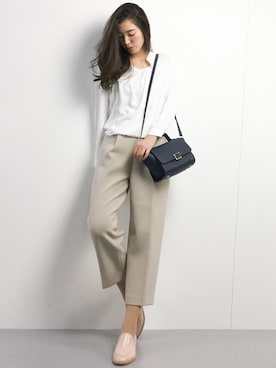 川平沙紀さん(レディース・168cm)の春コーディネート