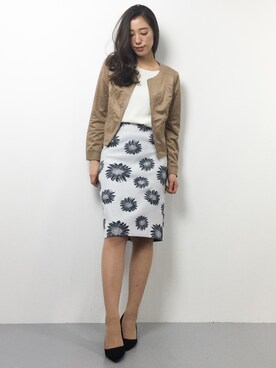 川平沙紀さん（レディース・168cm）の春コーディネート