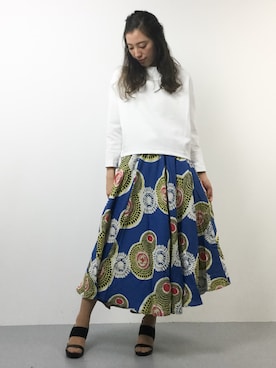 川平沙紀さん(レディース・168cm)の春コーディネート