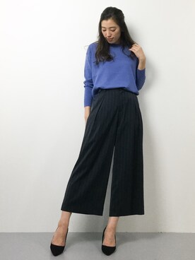 川平沙紀さん（レディース・168cm）の春コーディネート