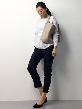 川平沙紀さん(レディース・168cm)の春コーディネート