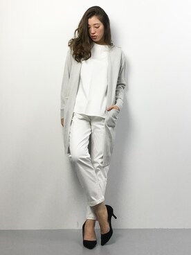 川平沙紀さん（レディース・168cm）の春コーディネート