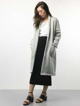 川平沙紀さん（レディース・168cm）の春コーディネート