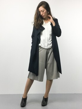 川平沙紀さん（レディース・168cm）の春コーディネート