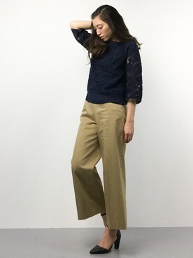 川平沙紀さん(レディース・168cm)の春コーディネート