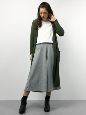 川平沙紀さん（レディース・168cm）の春コーディネート