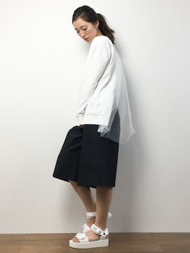 川平沙紀さん（レディース・168cm）の春コーディネート