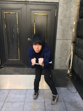 「JUNRED（ジュンレッド）のアイテム（その他トップス）」を使った、マンマーレ ひろさん（メンズ・168cm）の春コーディネート