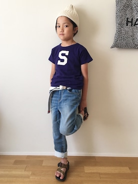 ichi▷Mizさん(キッズ・127cm)の夏コーディネート