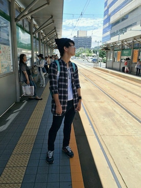 あんてぃらさん(メンズ・178cm)の夏コーディネート