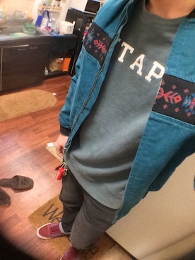 「wtaps」｜「アイテム（その他アウター）」を使った、WWSN9さん（メンズ・179cm）の春コーディネート