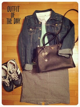 あやか☺︎さん（レディース・155cm）の春コーディネート