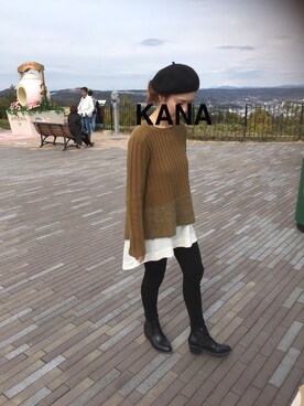 かなこさん（レディース・156cm）の春コーディネート