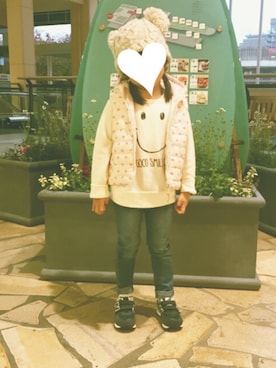 ♡miu¨̮♡︎さん（キッズ・110cm）の秋コーディネート