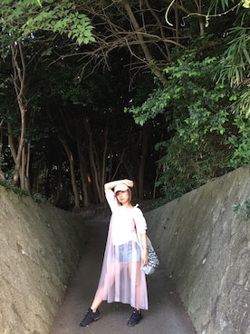 ainamecoさん（レディース・155cm）の夏コーディネート