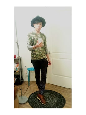 「hat」｜OWenさん（メンズ・167cm）の春コーディネート