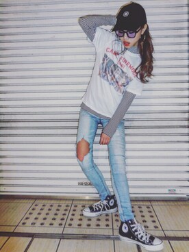 「通販」｜MYUNOさん（レディース・158cm）の夏コーディネート