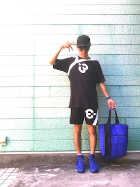 RYONCHYさん（メンズ・169cm）の夏コーディネート