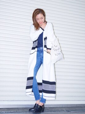 「Regalect（リガレクト）のアイテム」を使った、TaMaMiさん（レディース・161cm）の春コーディネート