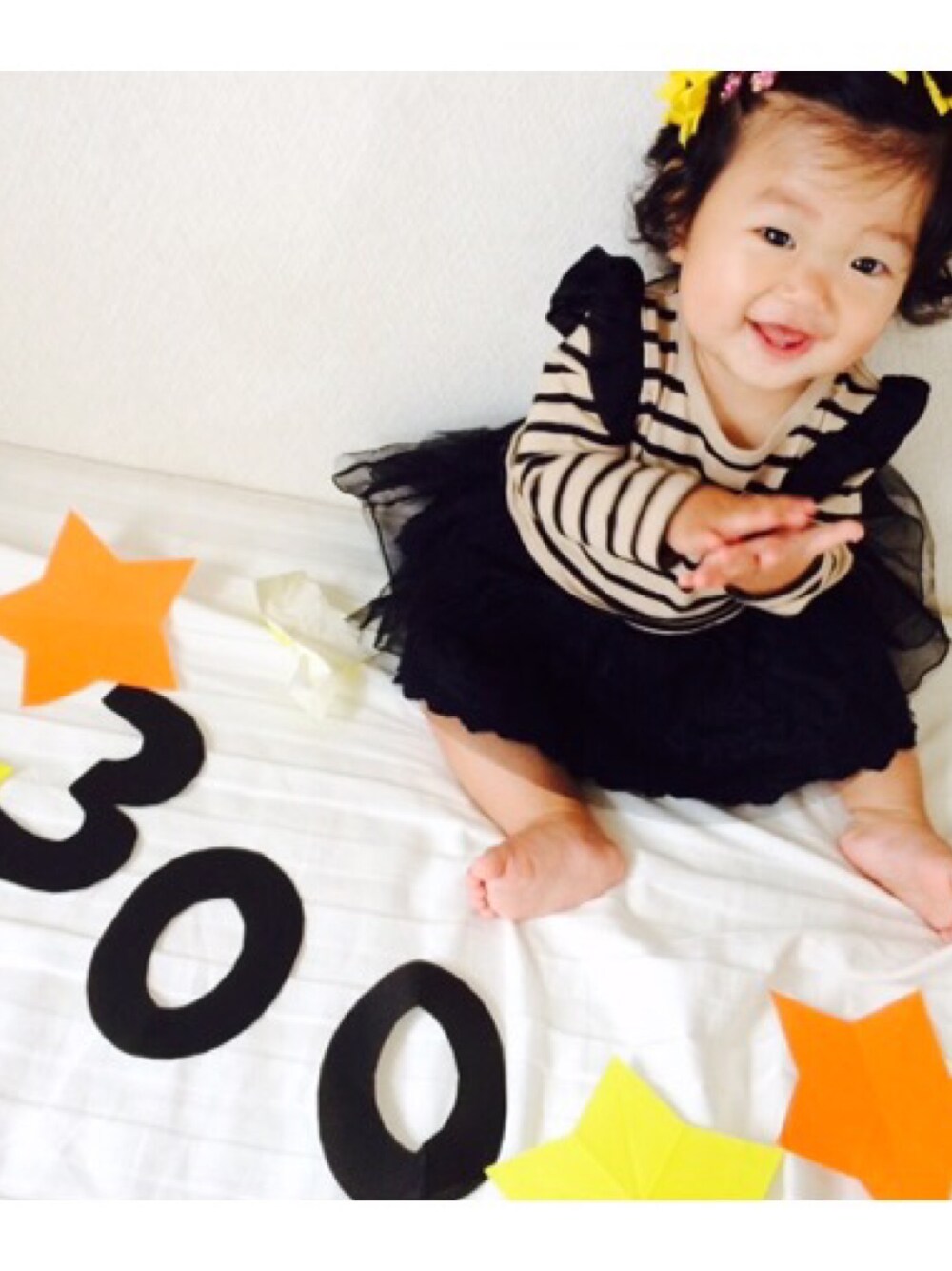 「Birthdayのアイテム（チュニック、ブラウン系）」を使った、daitomaanさん（キッズ・70cm）の秋コーディネートの1枚目の写真