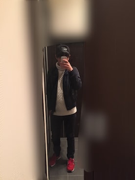 池田 健吾さん（メンズ・174cm）の冬コーディネート