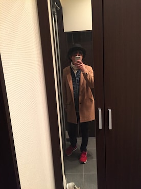 池田 健吾さん（メンズ・174cm）の冬コーディネート