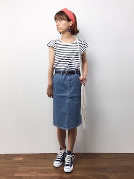 「PEACH JOHN（ピーチジョン）のアイテム」を使った、saya☺︎さん（レディース・149cm）の夏コーディネート