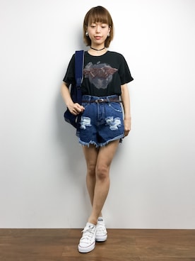 saya☺︎さん（レディース・149cm）の夏コーディネート