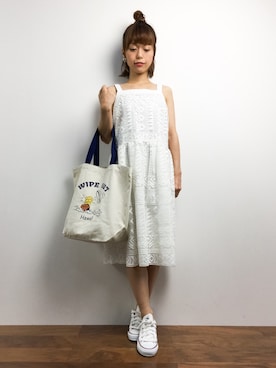 saya☺︎さん（レディース・149cm）の夏コーディネート