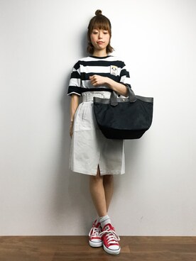 「REGALO（レガロ）のアイテム」を使った、saya☺︎さん（レディース・149cm）の夏コーディネート