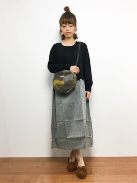 「PROJECT SR'ES（プロジェクトエスアールエス）のアイテム」を使った、saya☺︎さん（レディース・149cm）の夏コーディネート