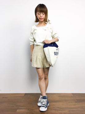 「Finders Keepers（フィンダーズキーパーズ）のアイテム」を使った、saya☺︎さん（レディース・149cm）の秋コーディネート