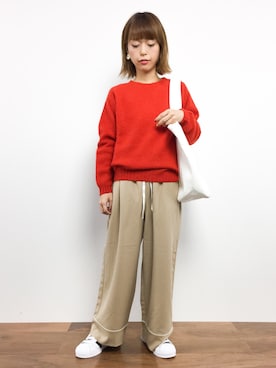 「20/80（テゥエンティーエイティー）のアイテム」を使った、saya☺︎さん（レディース・149cm）の秋コーディネート