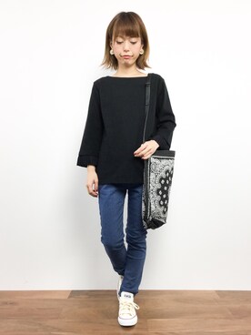 「20/80（テゥエンティーエイティー）のアイテム」を使った、saya☺︎さん（レディース・149cm）の秋コーディネート