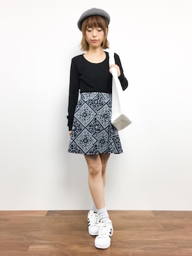 「20/80（テゥエンティーエイティー）のアイテム」を使った、saya☺︎さん（レディース・149cm）の秋コーディネート