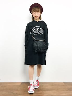 「rps（アールピーエス）のアイテム（ハンドバッグ）」を使った、saya☺︎さん（レディース・149cm）の秋コーディネート